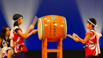 宮崎町内会子ども盆踊り太鼓