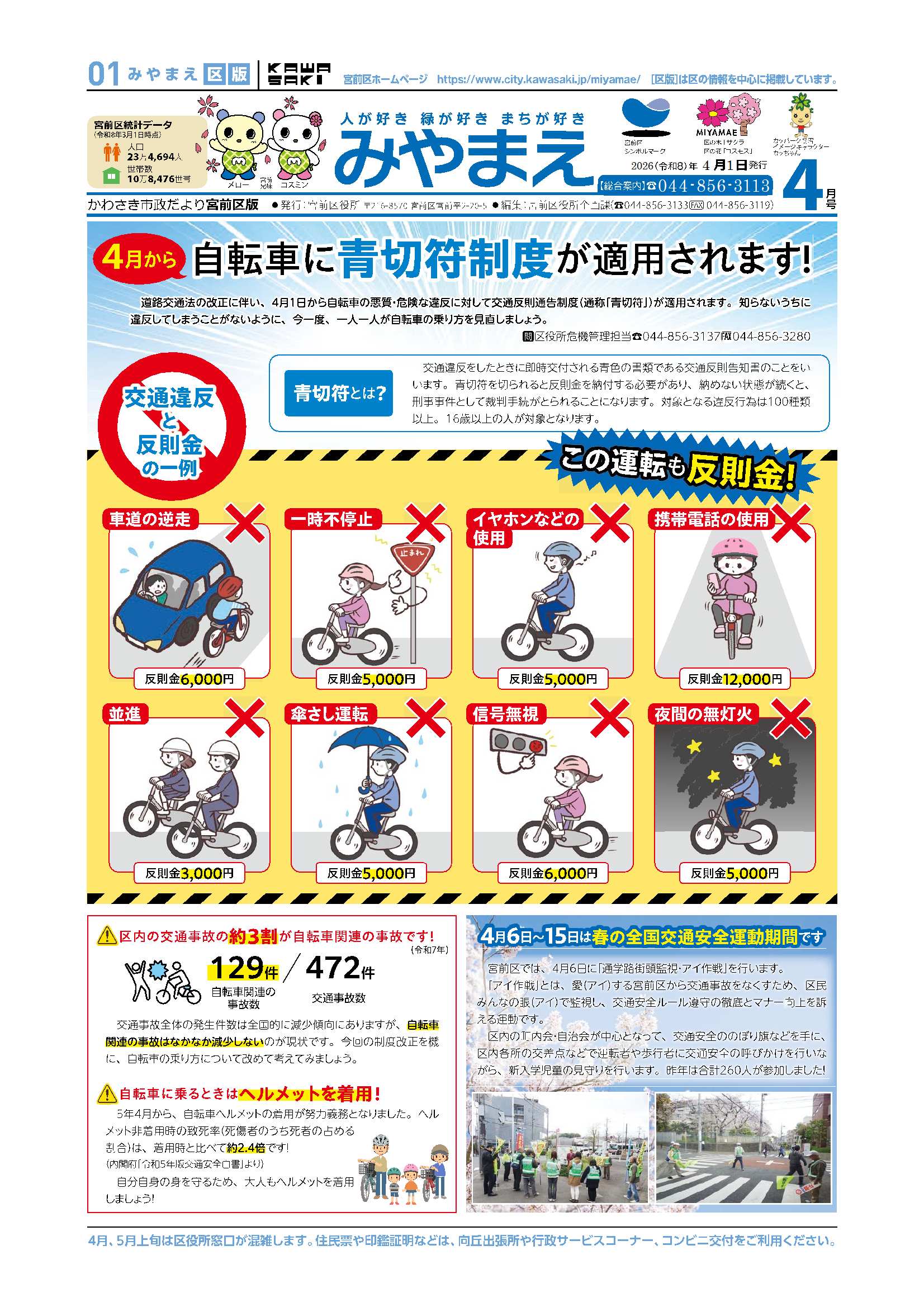 市政だより4月号