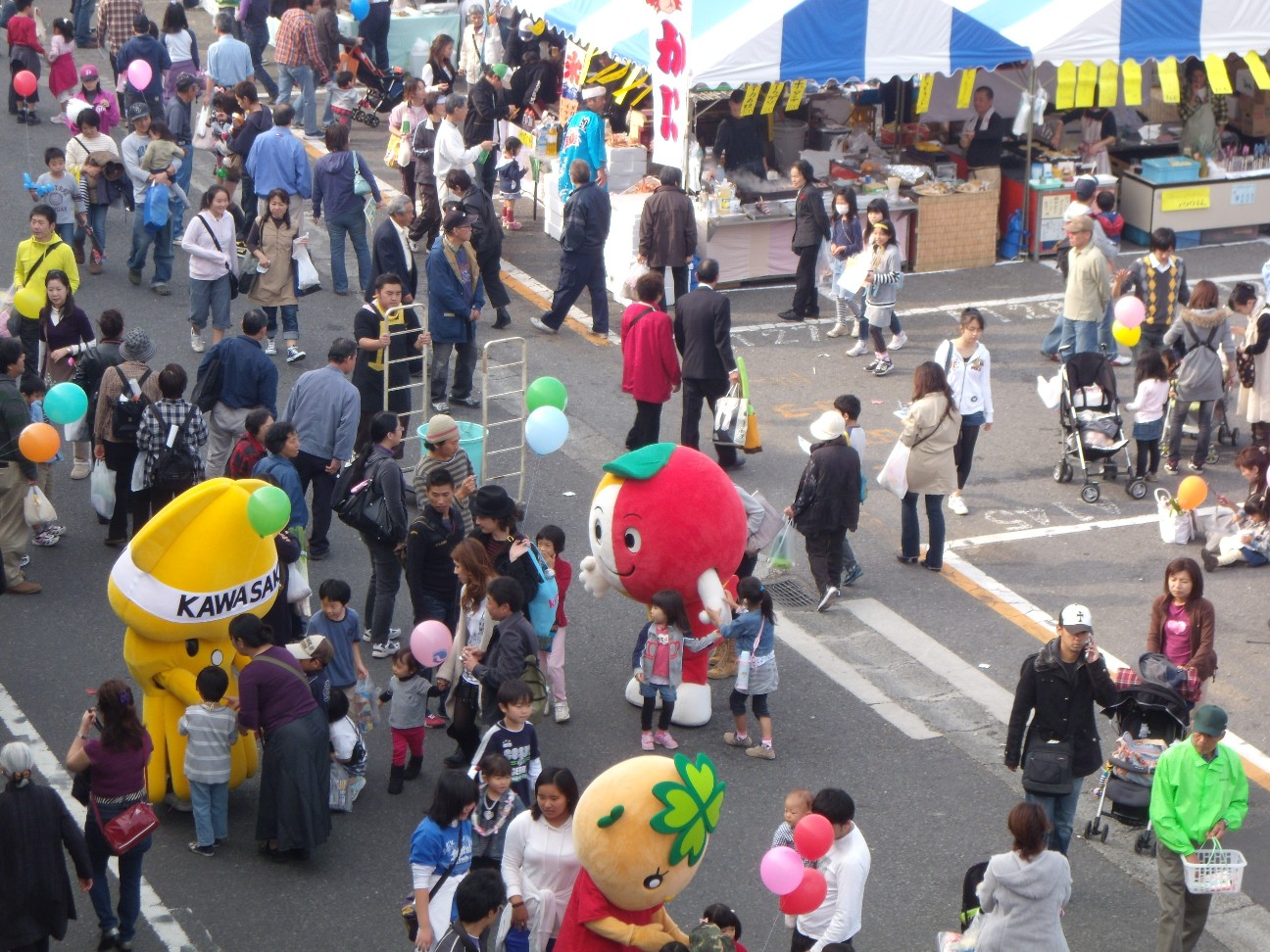 第29回宮前区民祭の様子