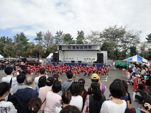 第30回宮前区民祭の様子