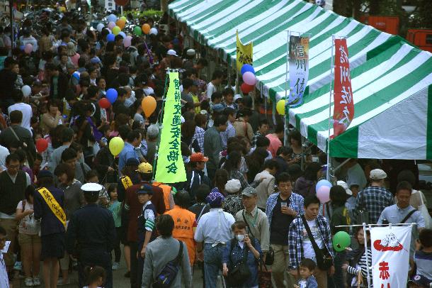 第34回宮前区民祭の様子