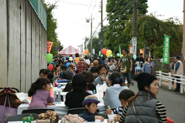 第34回宮前区民祭の様子