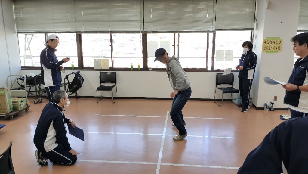 体力テストの写真(2)