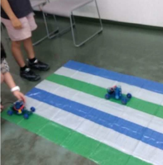 水素ミニカー実験