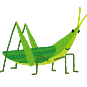 シュロバッタのイラスト