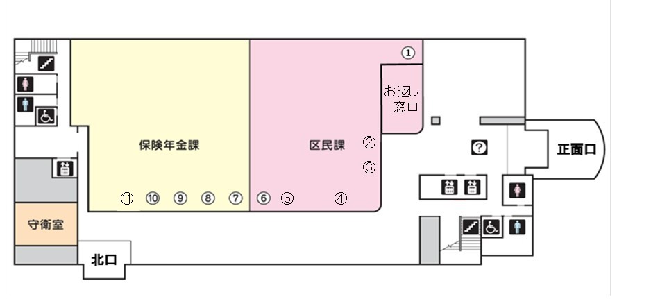 1階案内図