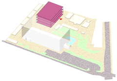 保健所建物配置イメージ図（縮小版）