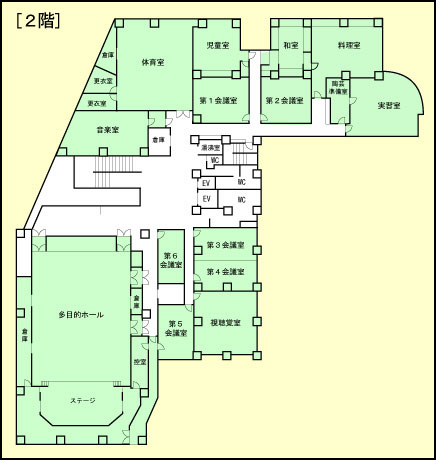 2階平面図