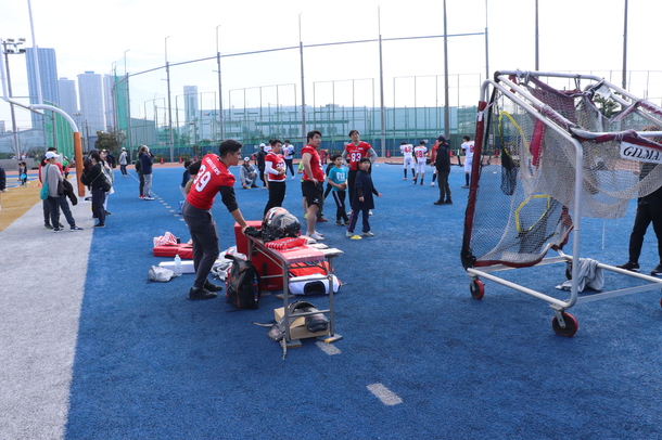 フラッグフットボール大会・体験会の様子(2)