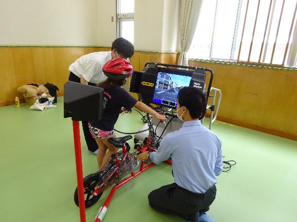 自転車運転シミュレーターイメージ