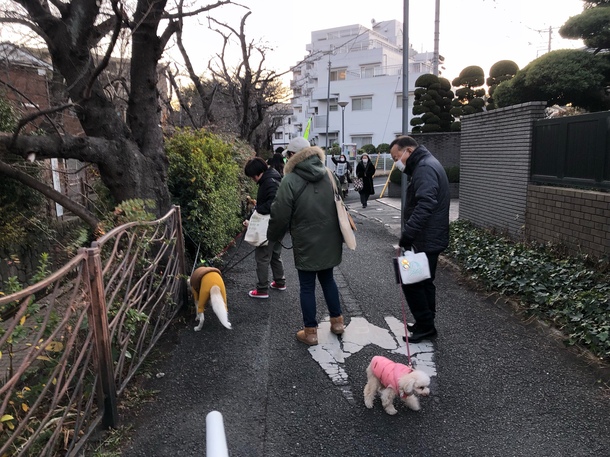 パトロールの様子（武蔵小杉駅周辺）