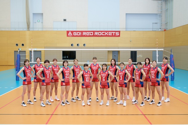 NECレッドロケッツ川崎選手