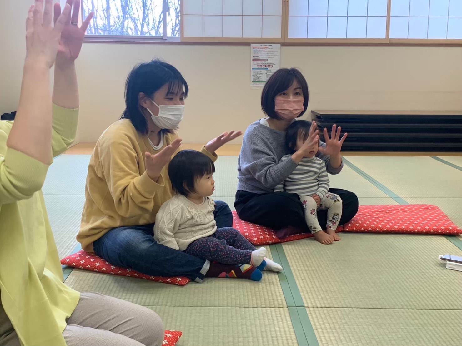 イベントに参加した親子の様子