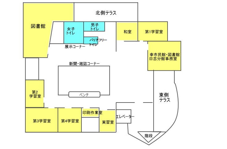 3F案内図