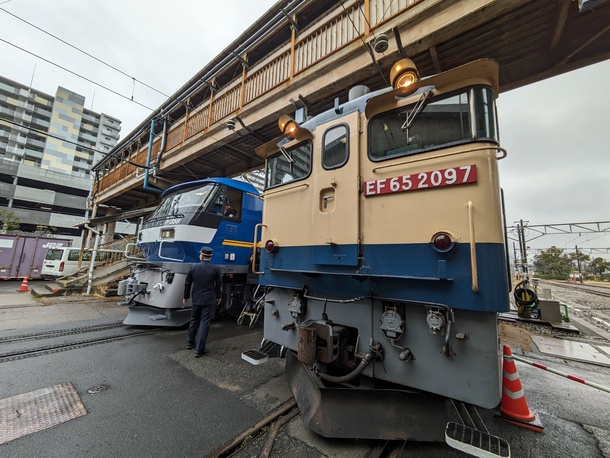 機関車運転台