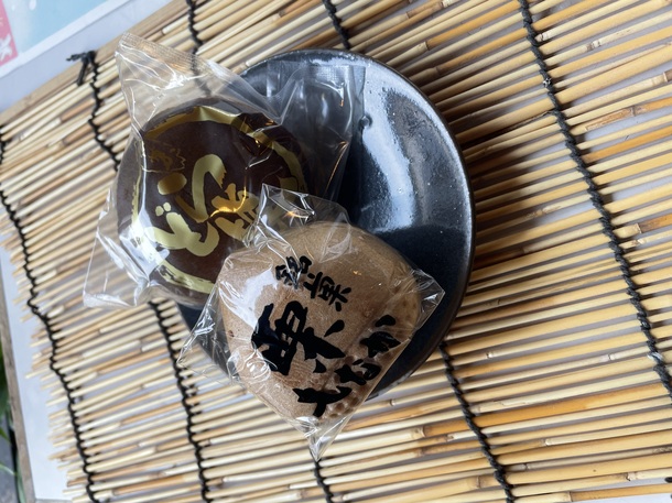 どら焼きと栗もなか