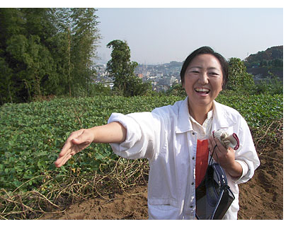 写真　代表の坪内さん