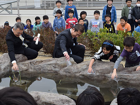 末長小ビオトープ紹介