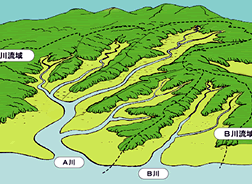 『流域』を考慮した「エコシティたかつ」の取り組み