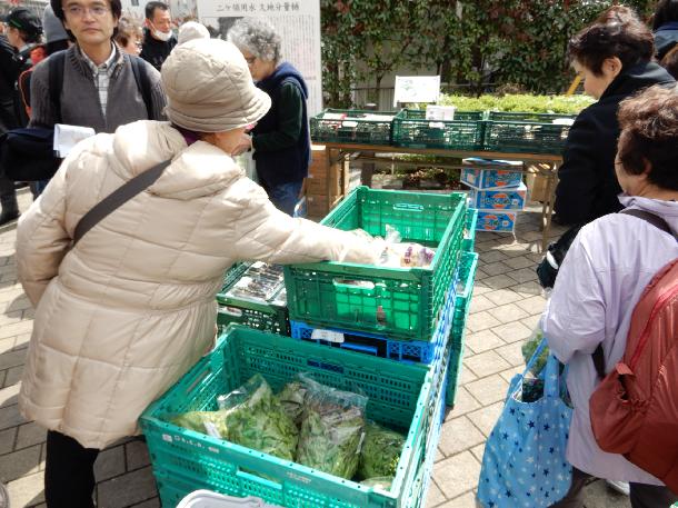 地場野菜販売の画像