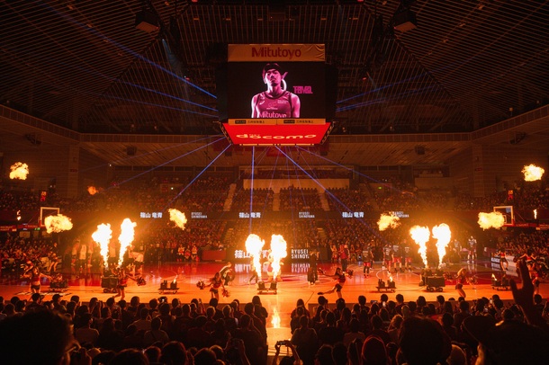 炎を使った演出