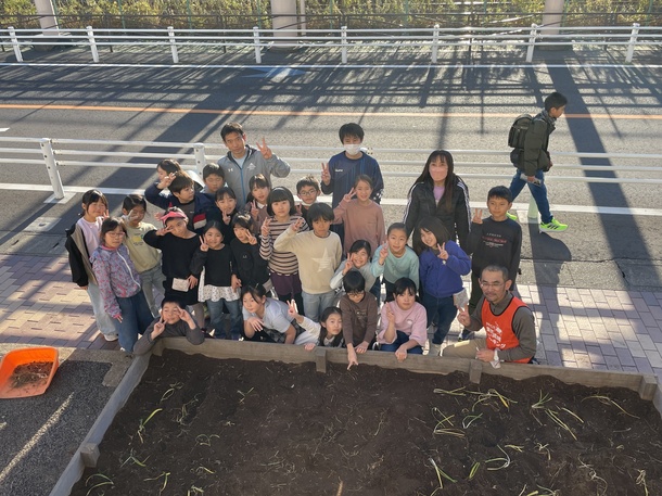 久本小学校ノカンゾウ保全