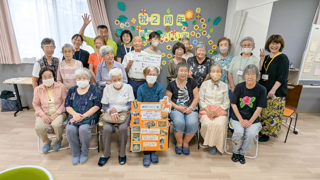 認知症カフェで実施の様子