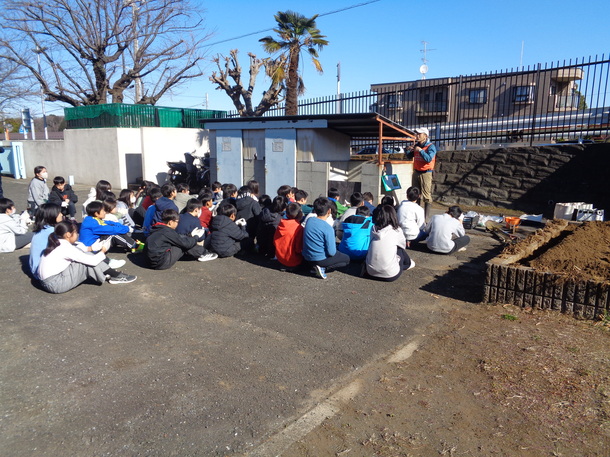 南原小学校での環境学習の様子