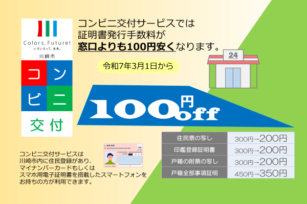 各種証明書のコンビニ交付サービス