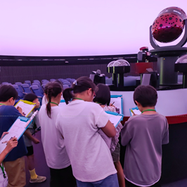小学生によるプラネタリウム発表会＠かわさき宙と緑の科学館
