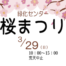 緑化センター桜まつり