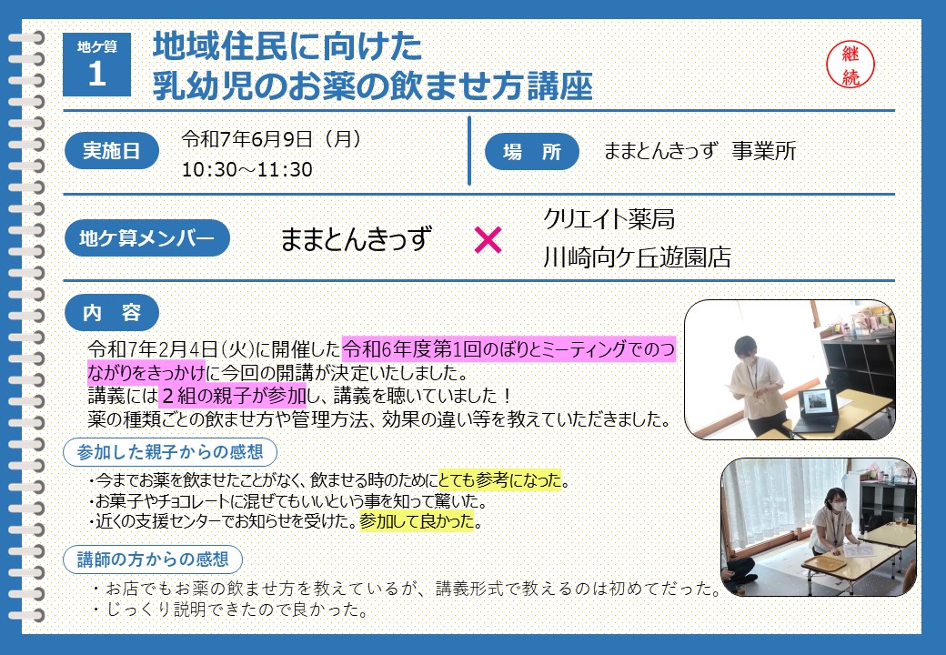 地ケ算紹介シートNo.1