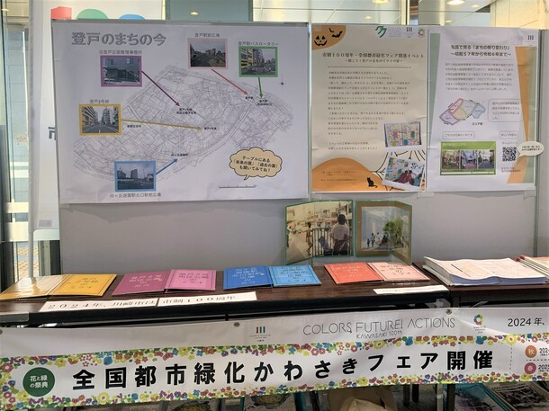 アトリウムの展示状況