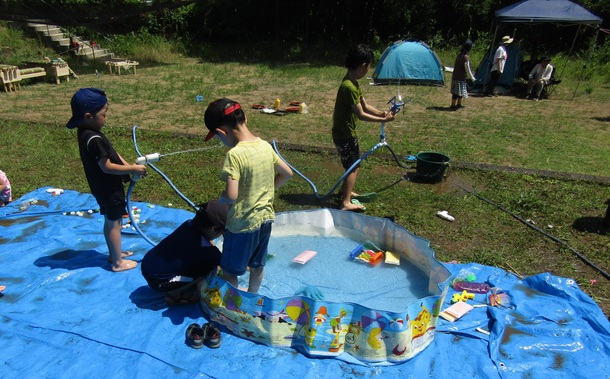 夏の外遊び2