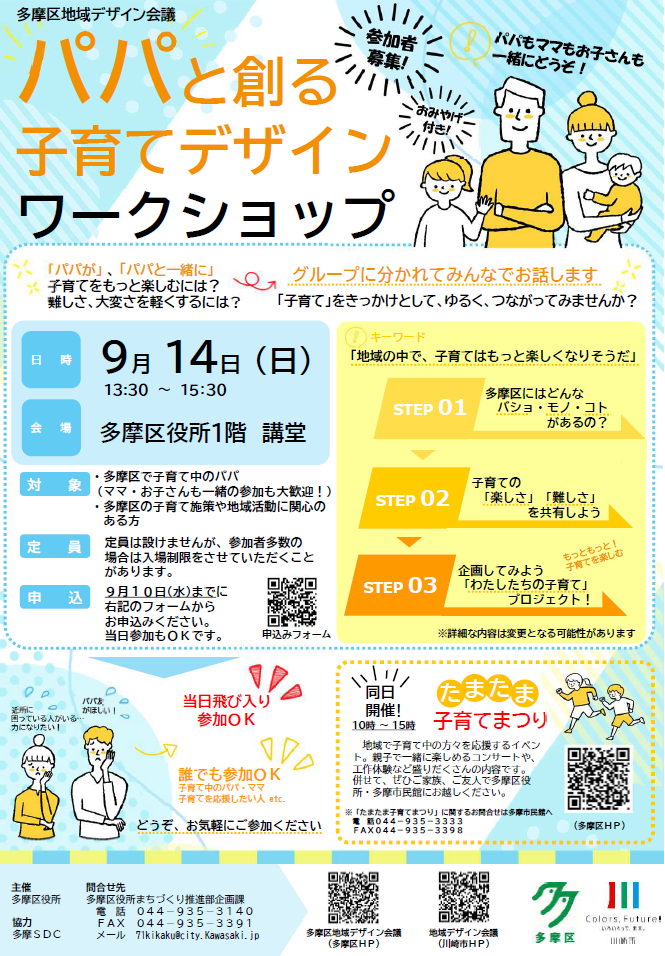 パパと創る子育てデザインワークショップ