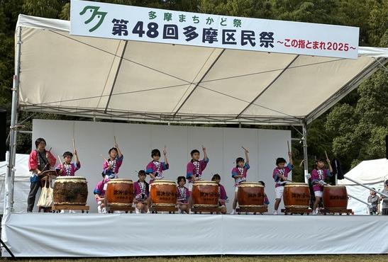 過去の多摩区民祭舞台の様子