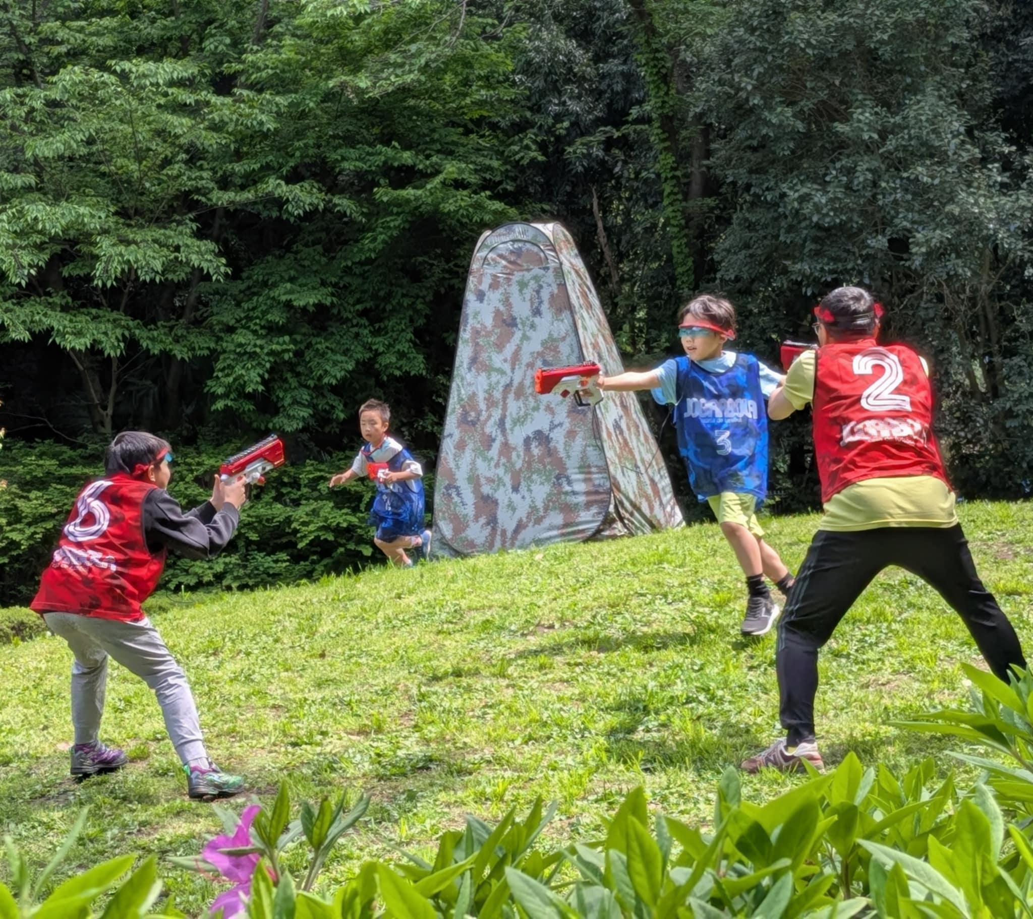 スポーツ体験（サバイバルゲーム）