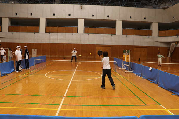 ピックルボールの様子